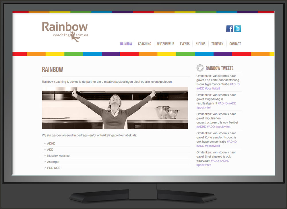 strakplan webdesign rainbow-coaching